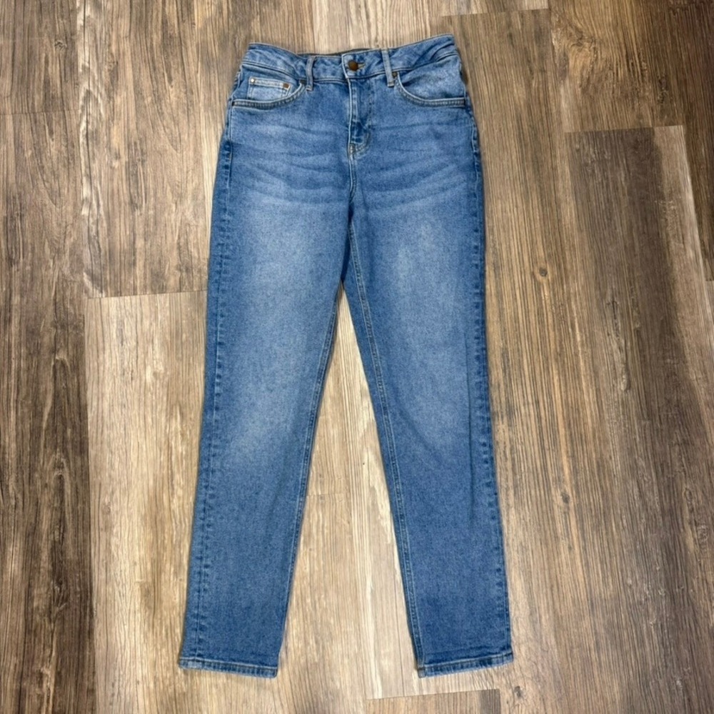 Boden Girlfriend Jeans Womens 6R Medium Wash High Rise Relaxed Tapered Denim